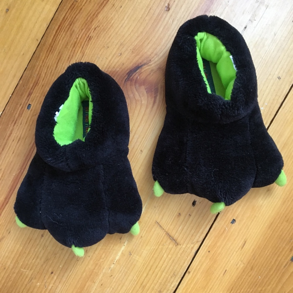 Stride Rite fleece slippers